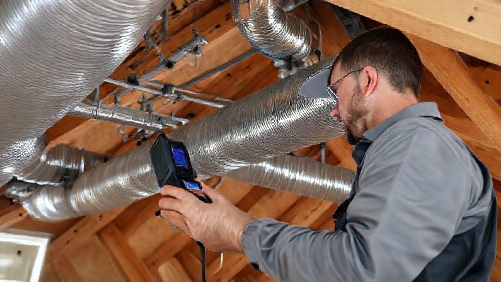 flexible duct cfm chart