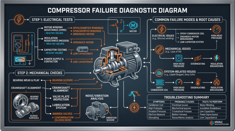 Diagram: Compressor Failure: Diagnosis, Causes, and Prevention