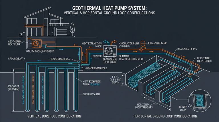 Diagram: Geothermal Heat Pumps: Installation, Costs, and ROI