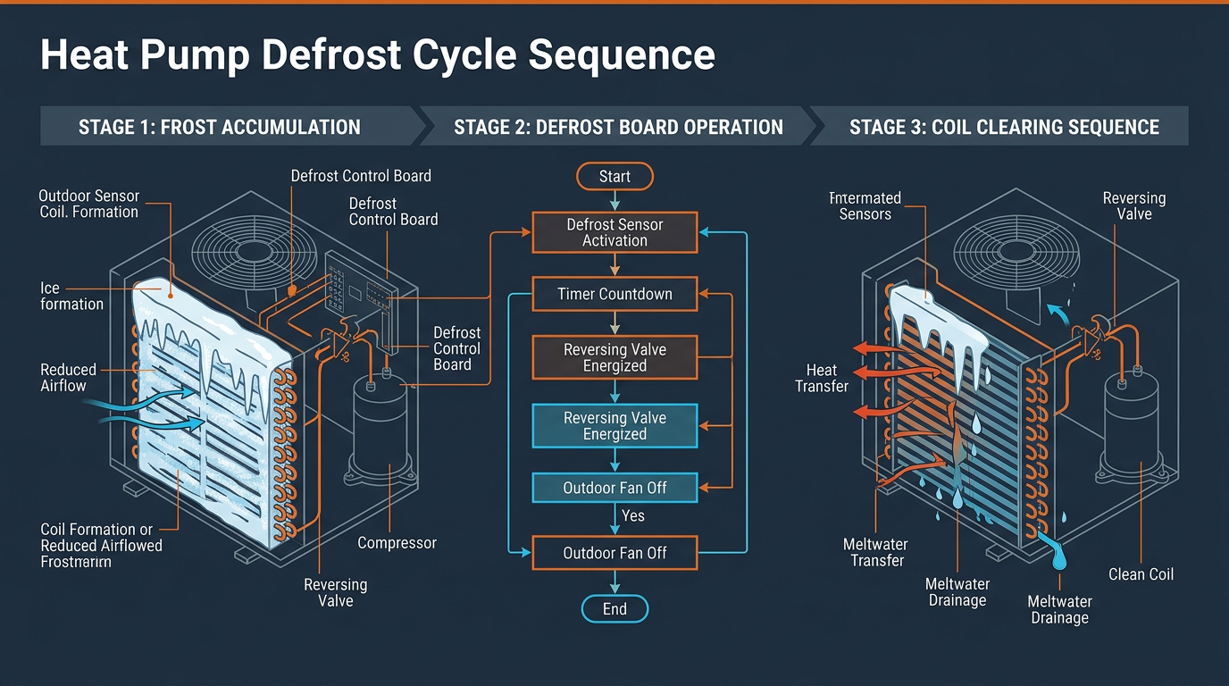 Heat Pump Defrost Cycle: How It Works and When It Fails - HVAC.best
