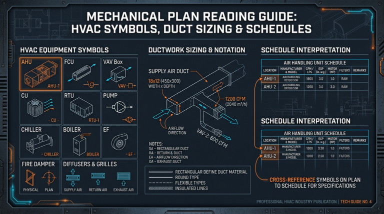 Diagram: HVAC Drawings: How to Read Mechanical Plans