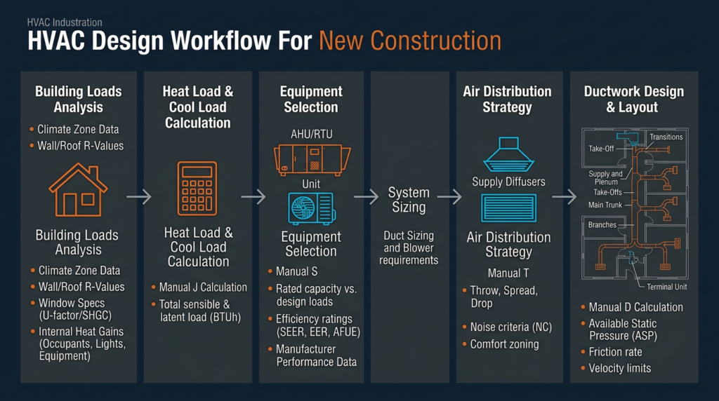 Diagram: HVAC for New Construction: Design Considerations