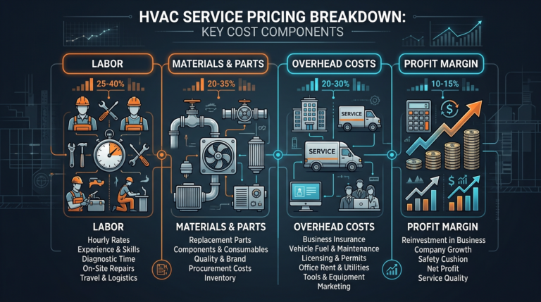 Diagram: HVAC Pricing Guide: How Contractors Set Rates