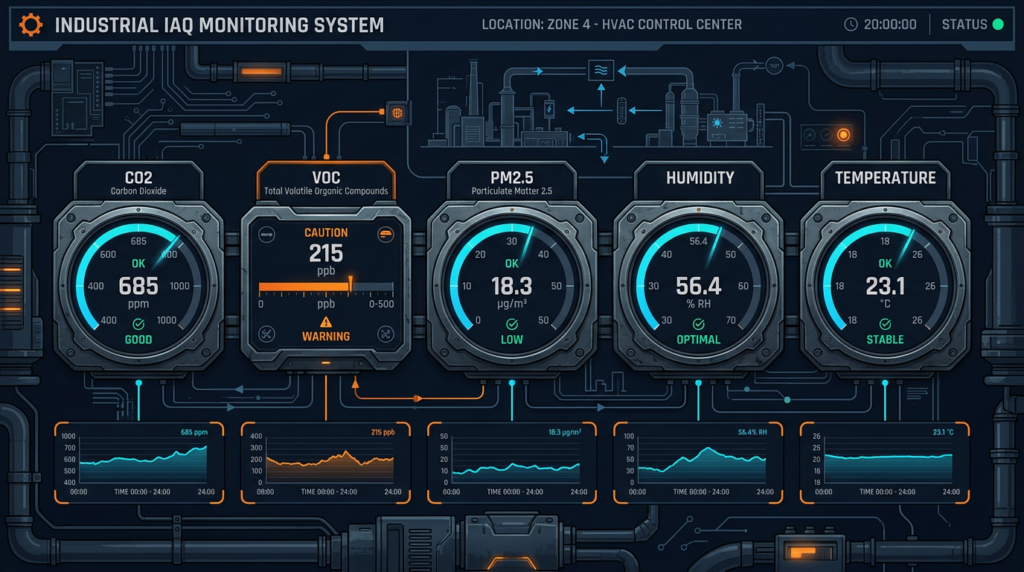 Diagram: Indoor Air Quality Testing: What to Measure and How