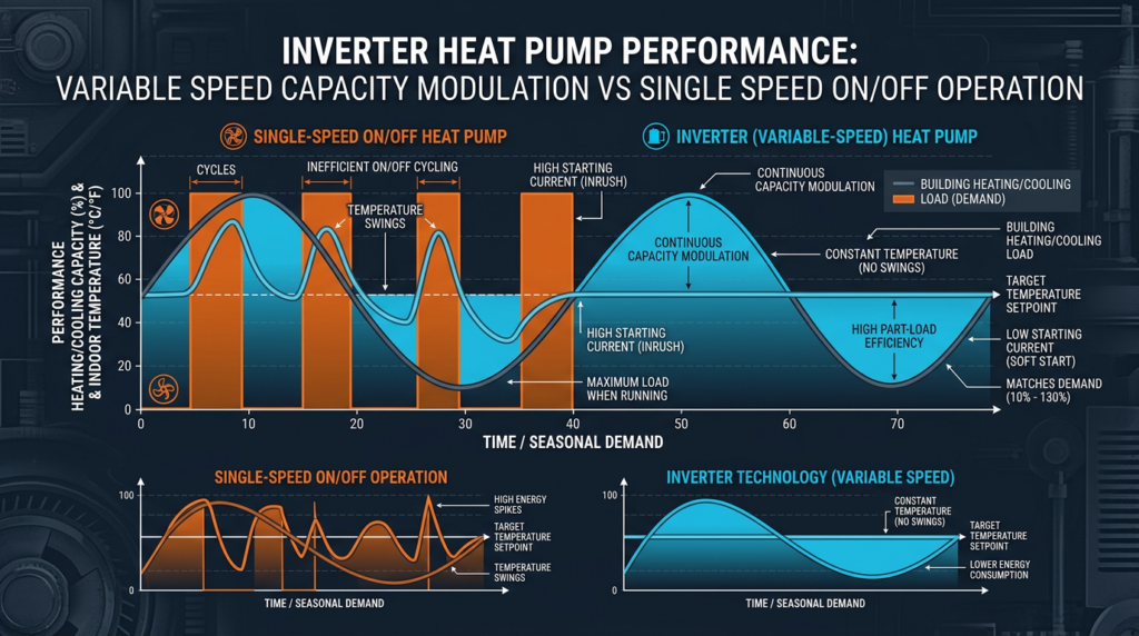 Diagram: Inverter-Driven Heat Pumps: How Variable Speed Changes Everything