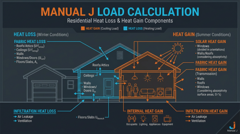 Diagram: Manual J: Residential Load Calculation Complete Guide