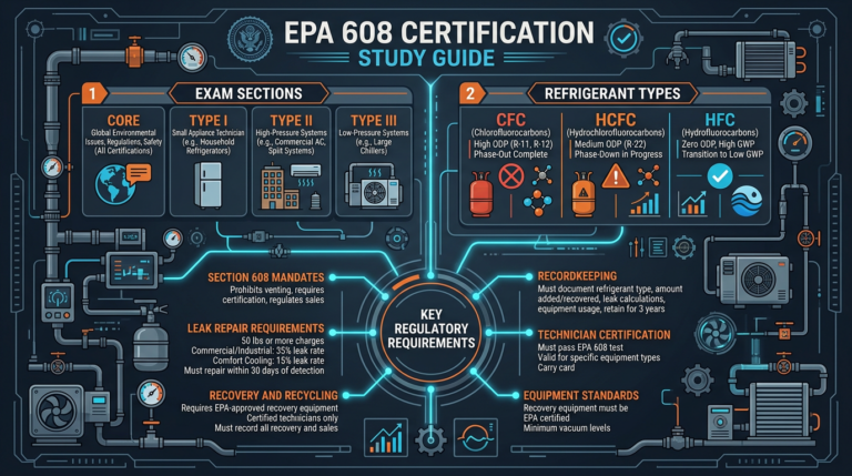 Diagram: Refrigerant Handling Certification: EPA 608 Study Guide