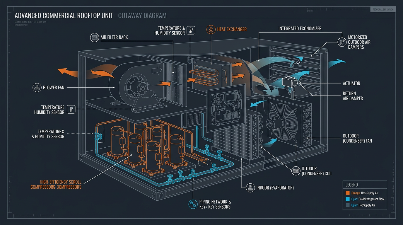 Rooftop Units (RTU): Commercial HVAC Equipment Guide - HVAC.best