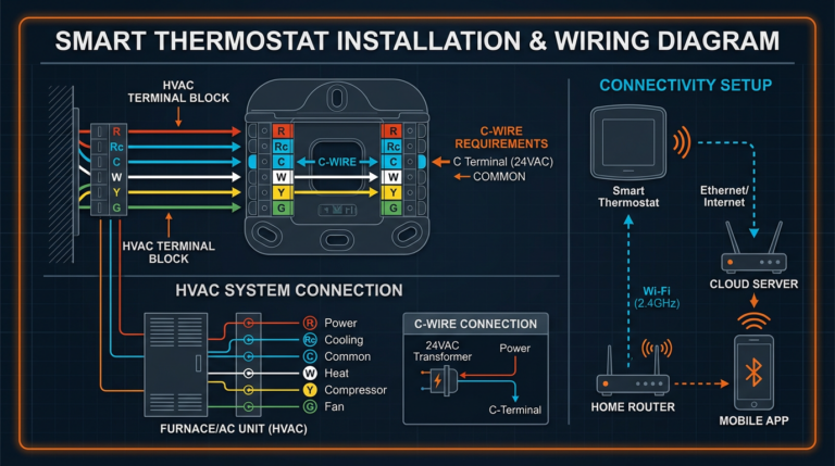 Diagram: Smart Thermostats: Installation, Configuration, and Optimization