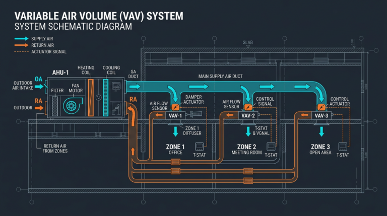 Diagram: Variable Air Volume (VAV) Systems Explained