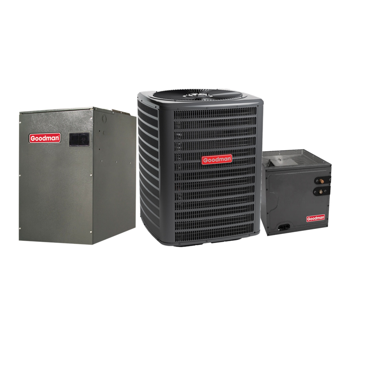 Goodman 4 Ton 17.2 SEER2 Two Stage Cooling Only Split System Upflow With MBVC2001