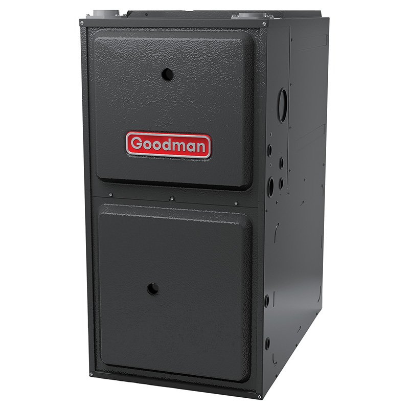 Goodman 40000 BTU Gas Furnace - 2 Stage 96% Efficient Variable Speed ECM Upflow / Horizontal | R32 (GRVT960403BN)