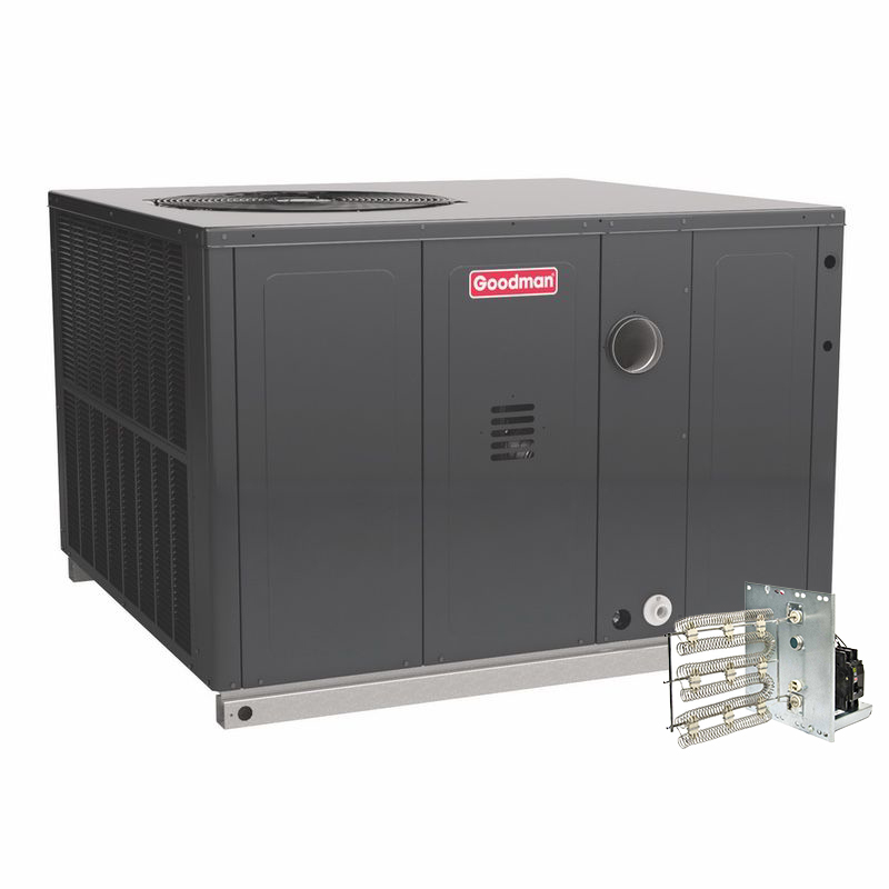 Goodman 2 Ton 60000 BTU 13.4 SEER2 Gas/Electric Package Unit Multiposition