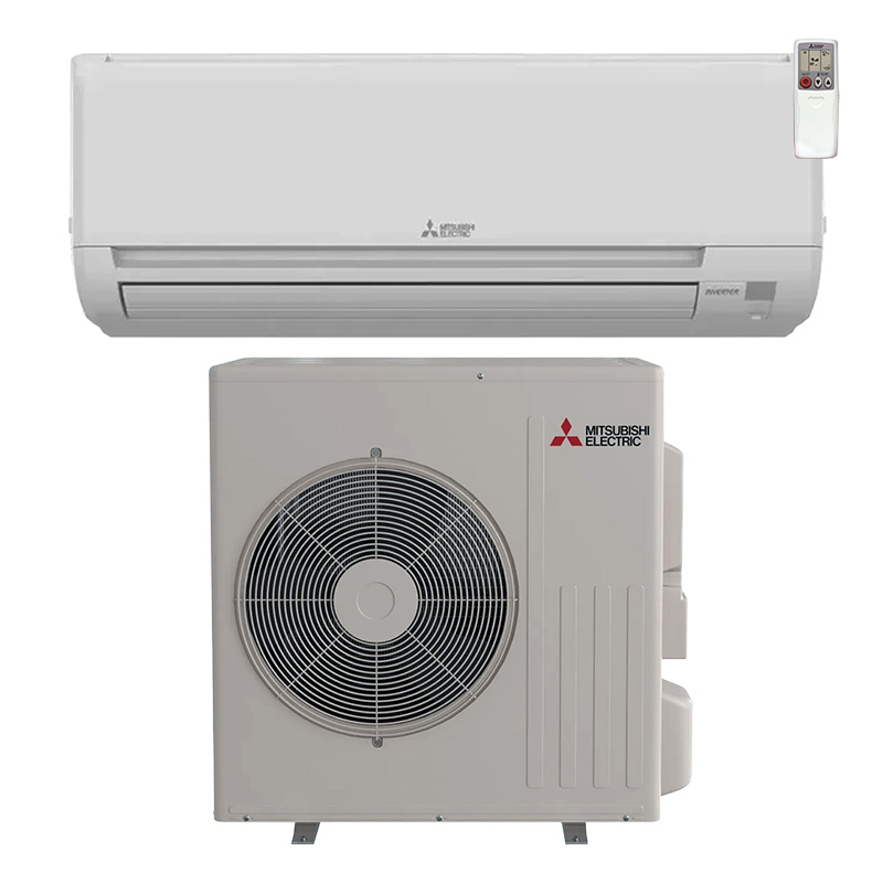 Mitsubishi 36000 BTU Mini Split Heat Pump AC Wall Mount Indoor Unit System | 18.5 SEER2 Single Zone | GX Series | R454B
