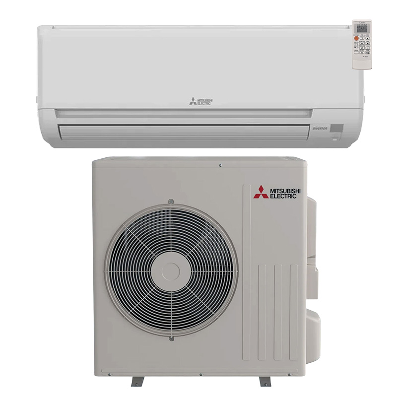 Mitsubishi 24000 BTU Mini Split Heat Pump AC Wall Mount Indoor Unit System | 18 SEER2 Single Zone | WX Series | R454B
