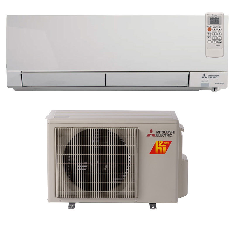 Mitsubishi 6000 BTU Mini Split Heat Pump AC Wall Mount Indoor Unit System | 35 SEER2 Single Zone | FX Series | Heats Down To -22° F | R454B