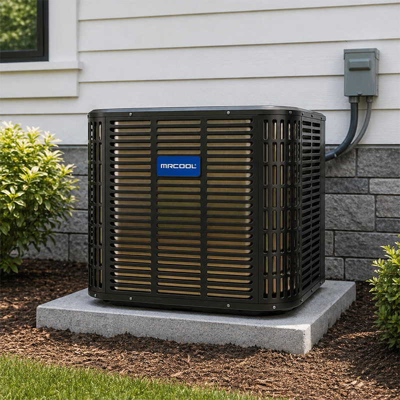 MrCool TruInverter 3 Ton Central Heat Pump Condenser - 19 SEER2, Heats down to -5°F, R454B (MCAESHV9T3621BA)