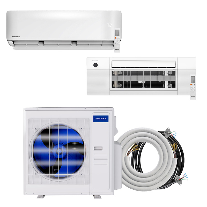 MrCool DIY 5th Gen 4 Zone 36000 BTU Mini Split Heat Pump System - Choose Your Indoor Units - R454B