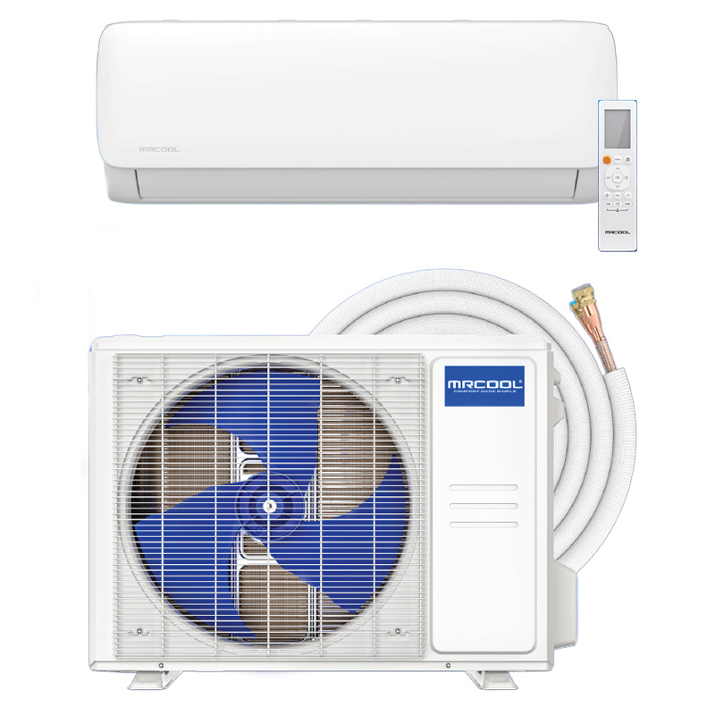MrCool EasyPro 18,000 BTU Ductless Mini Split Heat Pump System, 230V – 5th Generation | Includes DIY Install Kit, 20 SEER2, R454B