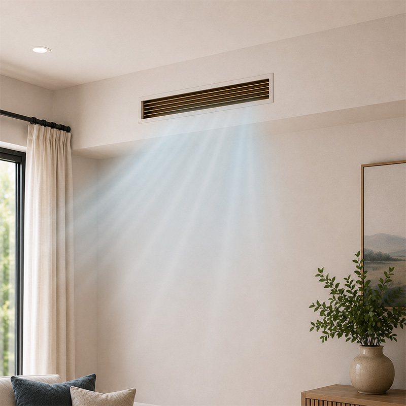 MrCool Olympus 9,000 BTU Mini-Split Heat Pump Horizontal Ducted Air Handler - 4th Generation, R454B (DUCT-09HP-230B-O)