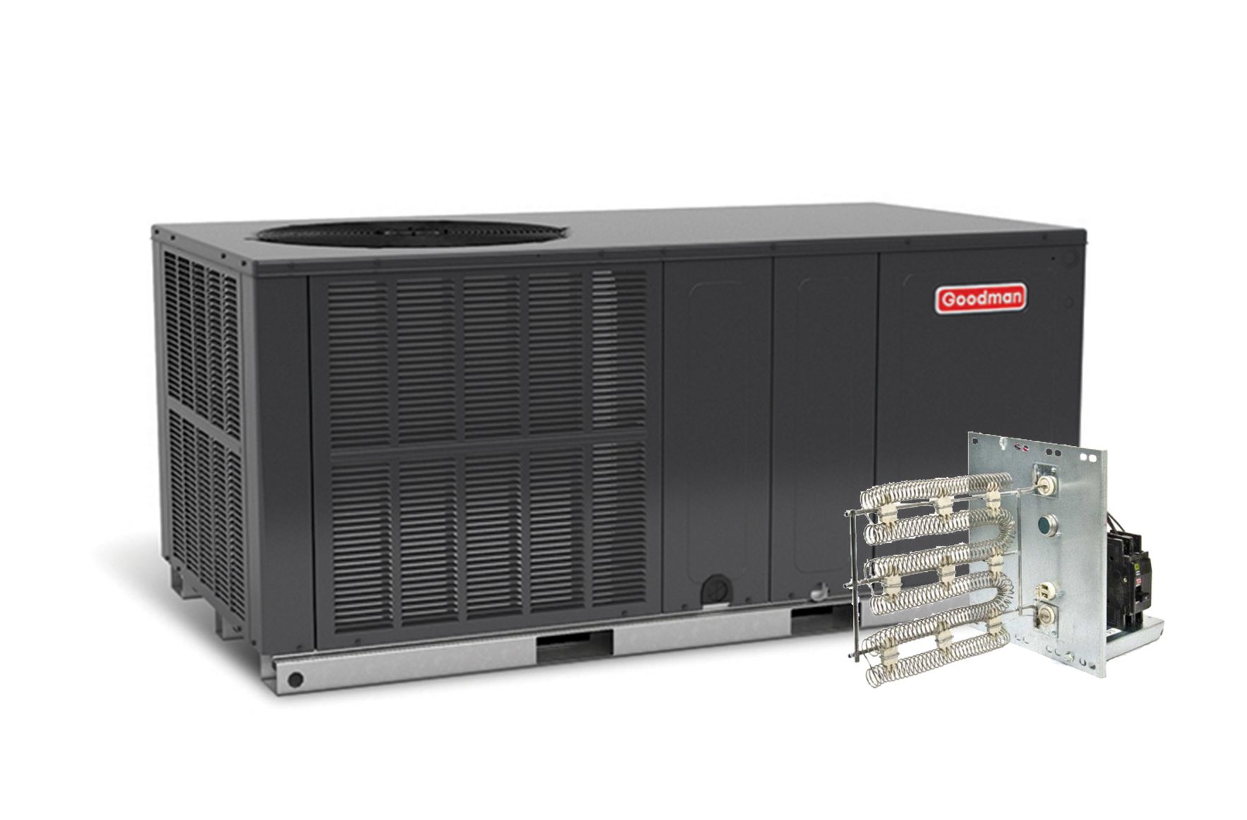 Goodman 4 Ton 13.4 SEER2 Heat Pump Package Unit Horizontal